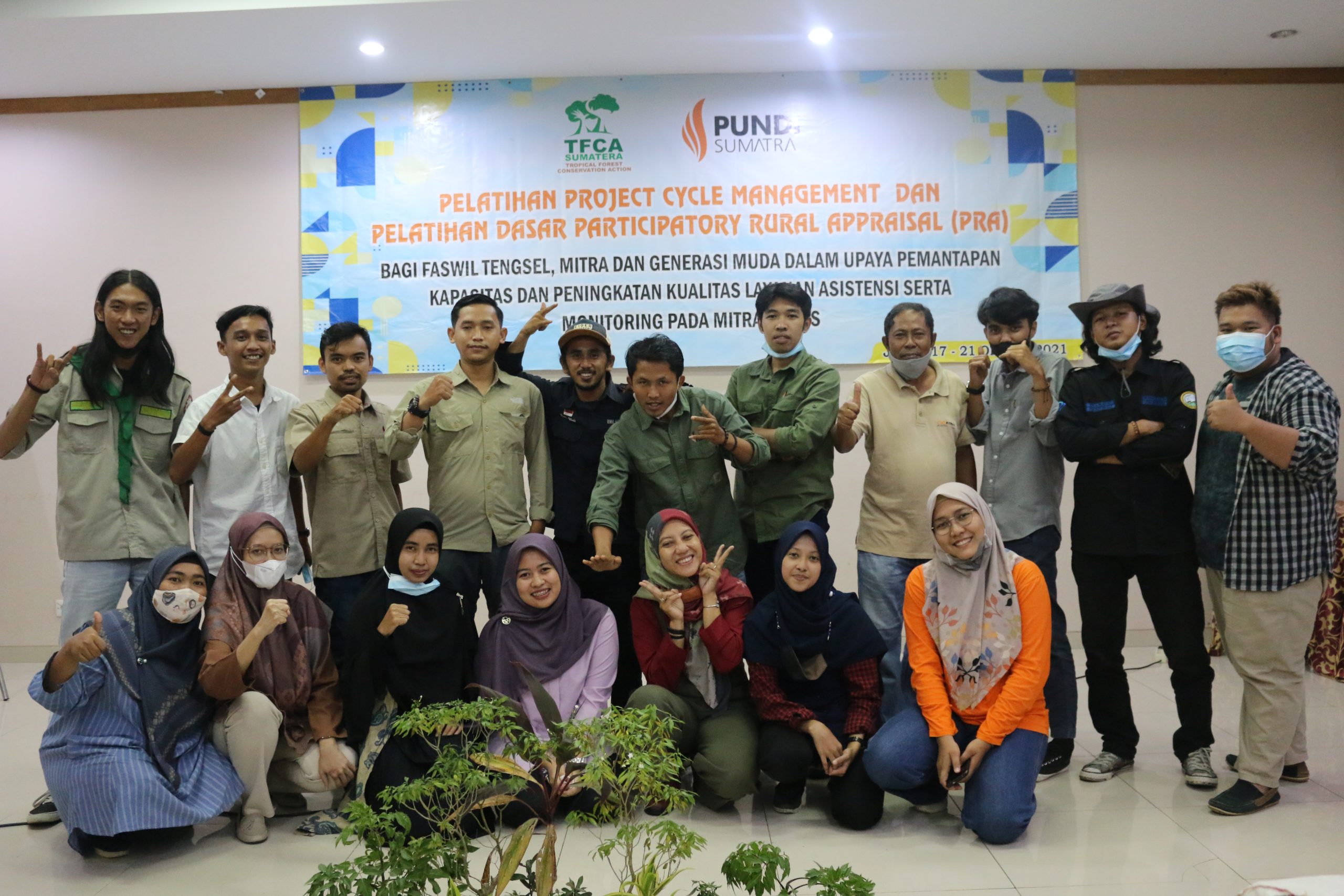Pelatihan Participatory Rural Appraisal bagi Faswil dan Mitra TFCA-Sumatra