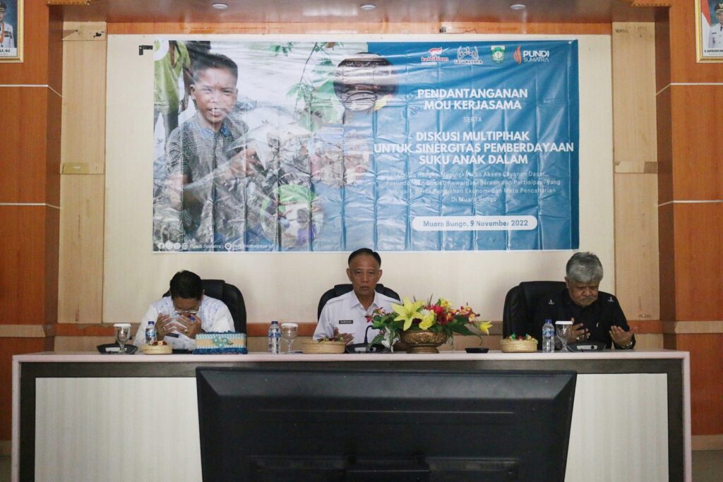 Pertemuan multipihak di Muara Bungo, Dibuka oleh Bapak Bambang Rudianto. Foto: Annisa MK/Pundisumatra