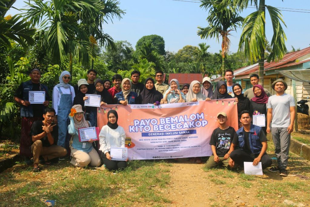 Membangun Empati dan Inklusi Sosial melalui Payo Bemalom Kito Bececakop. Foto : Dokumentasi Pundi Sumatra